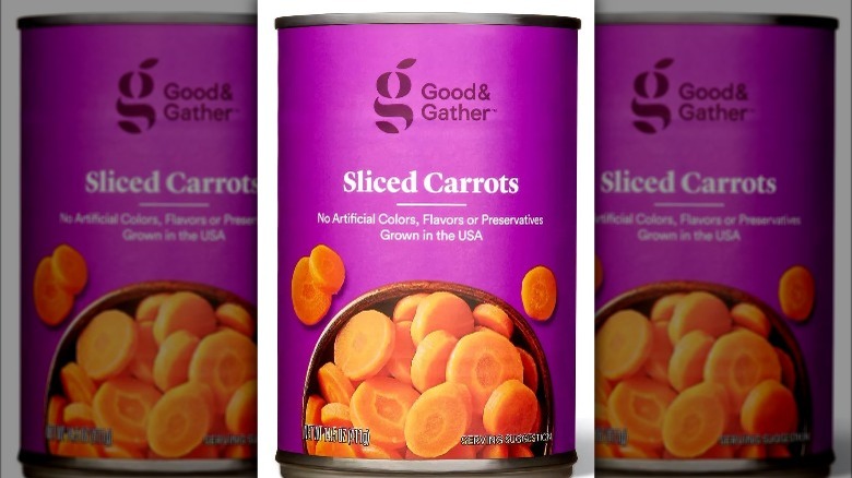 Good & Gather canned sliced carrots