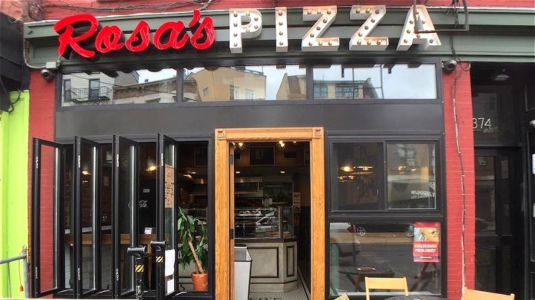 Rosa's Pizza restaurant