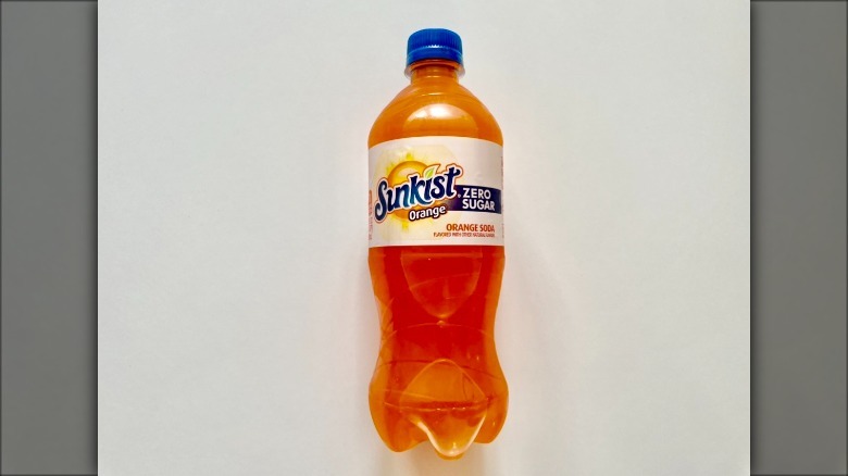 Sunkist orange zero sugar bottle