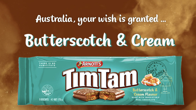 Butterscotch and Cream packet 