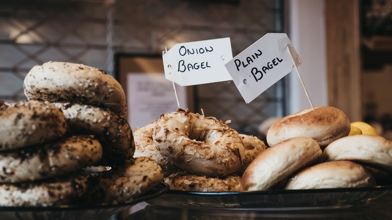 various bagel types