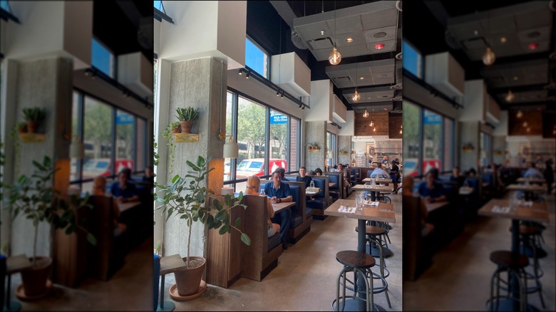 District All Day Delicious seating