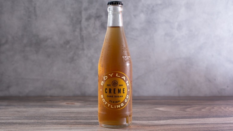 Boylan creme soda bottle