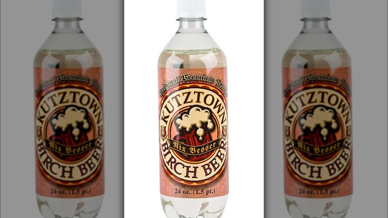 Kutztown birch beer bottle