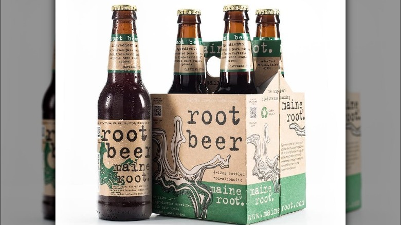 Maine Root root beer four-pack