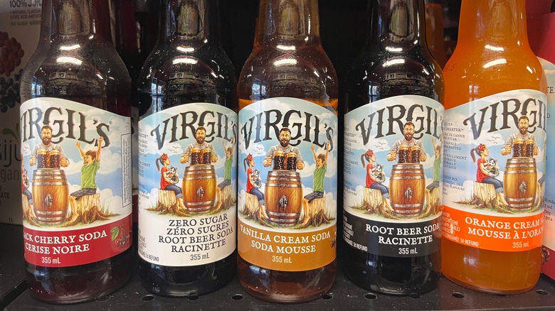 Virgil's soda bottles