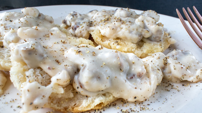 Biscuits and gravy