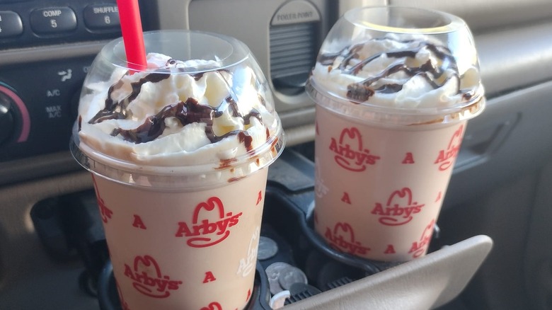 Arby's milkshakes