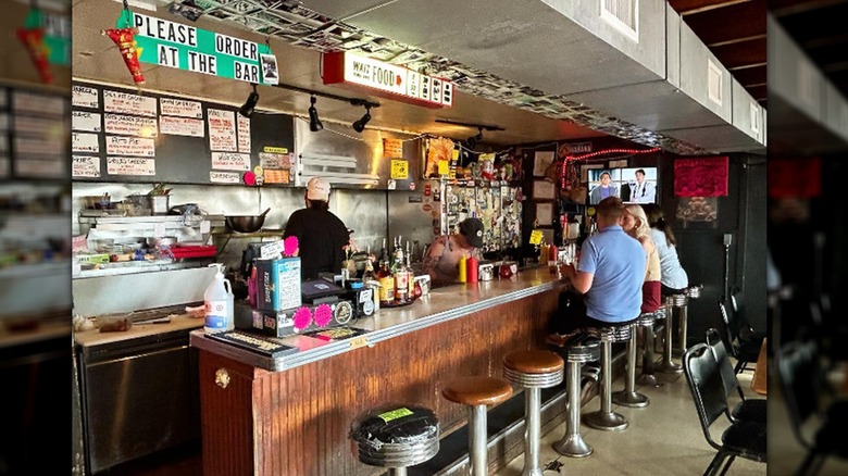 The bar at Dino's