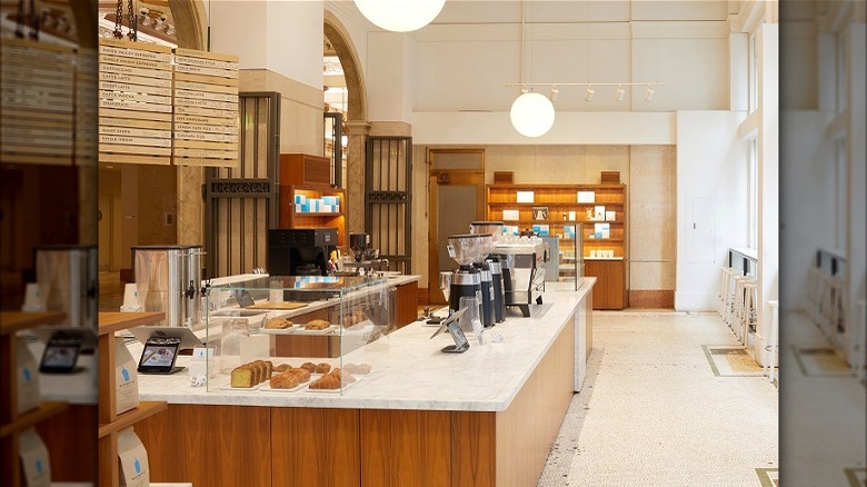 Blue Bottle interior