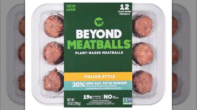 Beyond Meat meatballs
