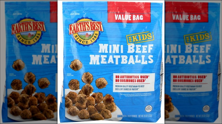 Earth's Best mini beef meatballs