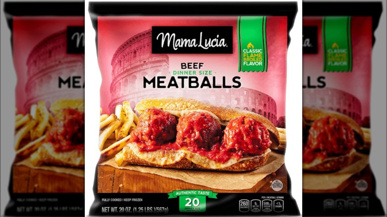 Mama Lucia beef meatballs