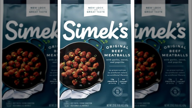 Simek's beef meatballs