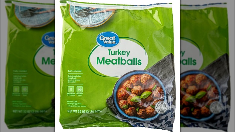 Walmart Great Value turkey meatballs