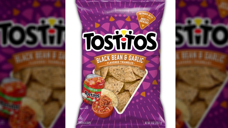 Tostitos Rounds Black Bean Garlic