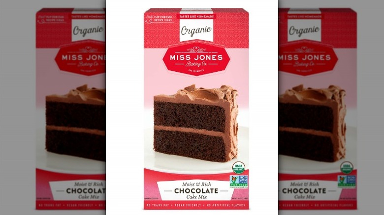 Miss Jones Baking Organic Cake Mix Box