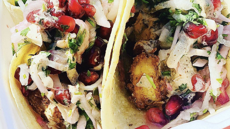 Heffe Tacos meal