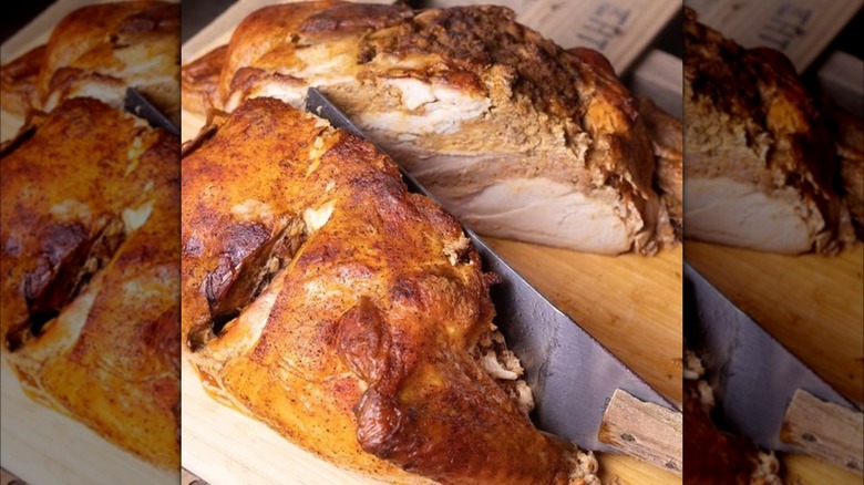 turducken with cajun stuffing