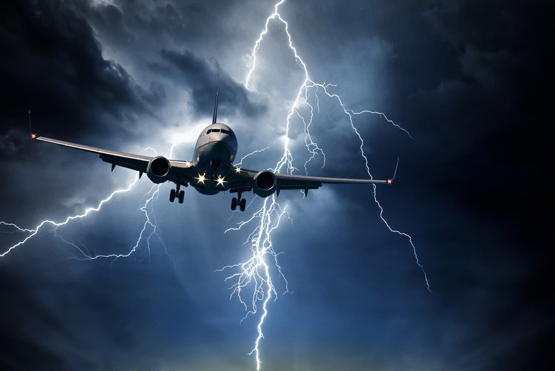 Electrical Storm Diverts Flight