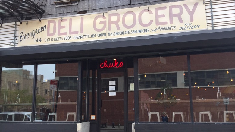 Chuko storefront in Brooklyn