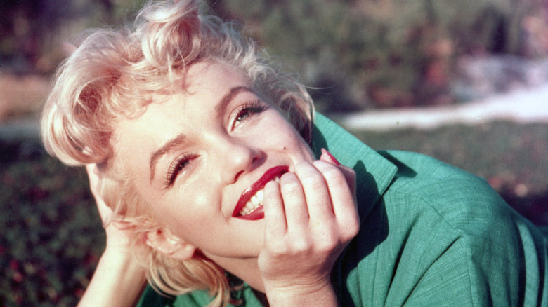 Marilyn Monroe smiling