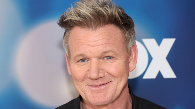 Gordon Ramsay smiling