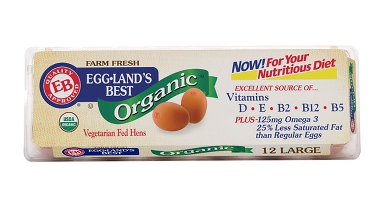 Eggland's Best organic eggs