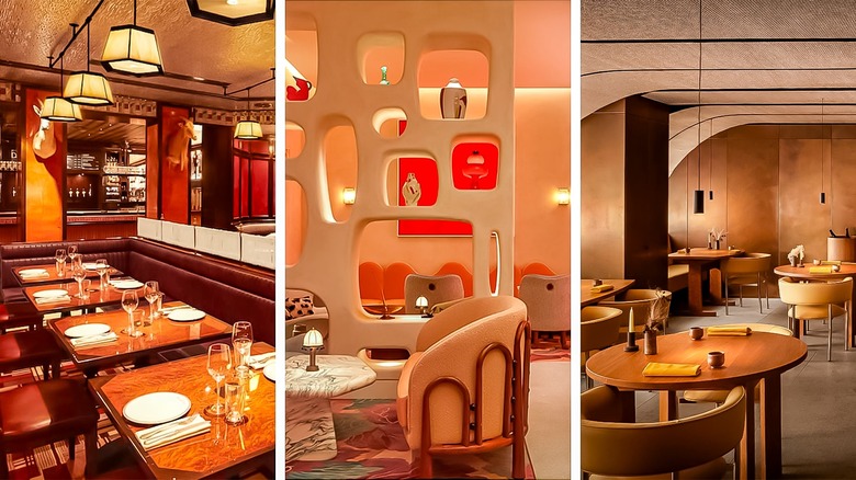 A trio of dining rooms