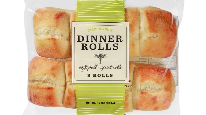 A photo of a Trader Joe's dinner rolls in packaging