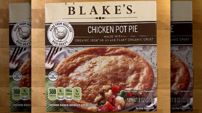 Blake's chicken pot pie box