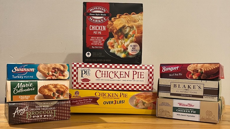 Pot pie boxes