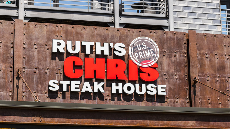 8 ounce steak at Ruth's Chris