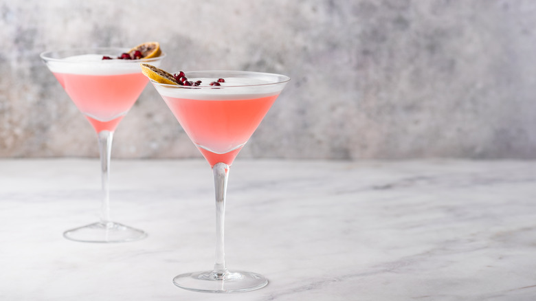 Christmas-style cosmopolitan