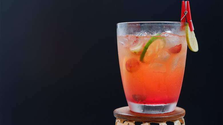 lime and fruit beverage