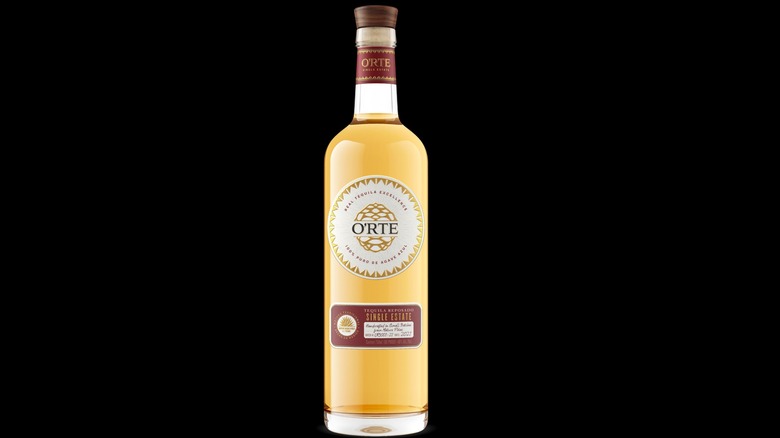 Bottle of O'rte Tequila Reposado