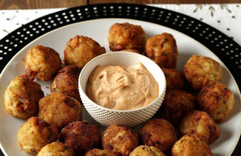 Crispy Sauerkraut Ham Fritters