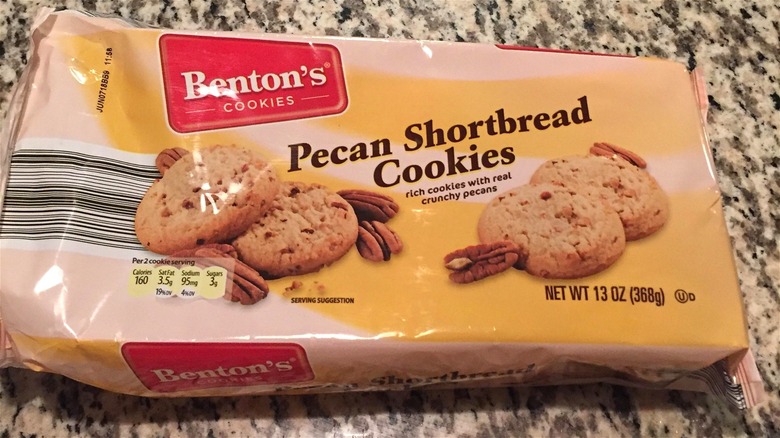 Benton's pecan shortbread cookies