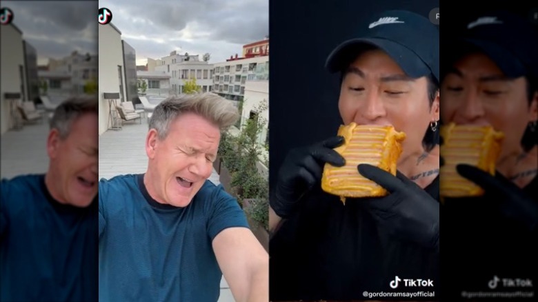 Gordon Ramsay reacts to sandwich