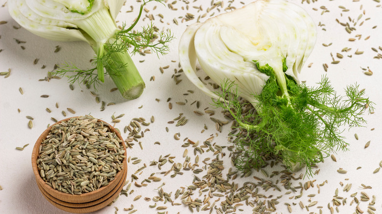 fennel bulbs and seeds