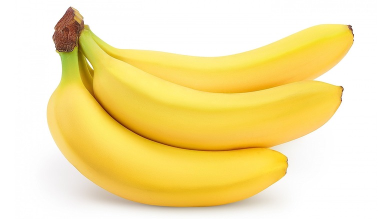 bunch of yellow banana