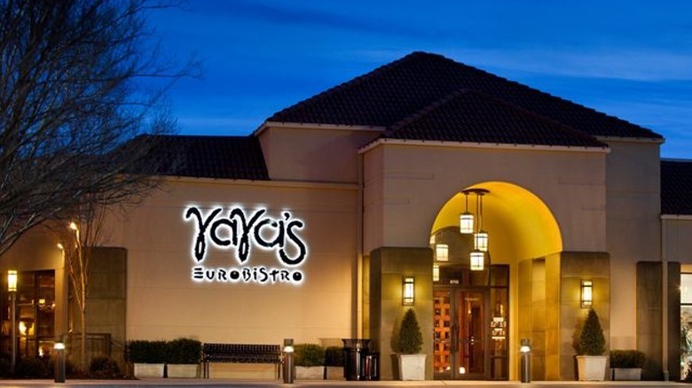 YaYa's Eurobistro restaurant building