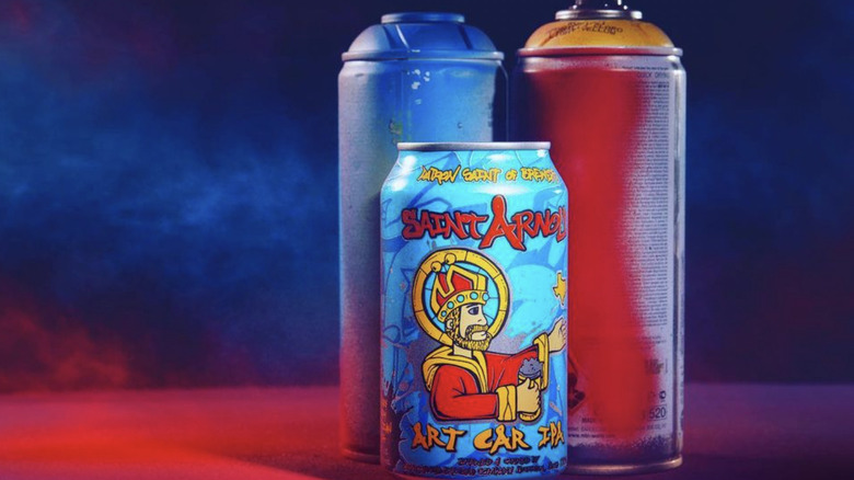 Art Car IPA beer can