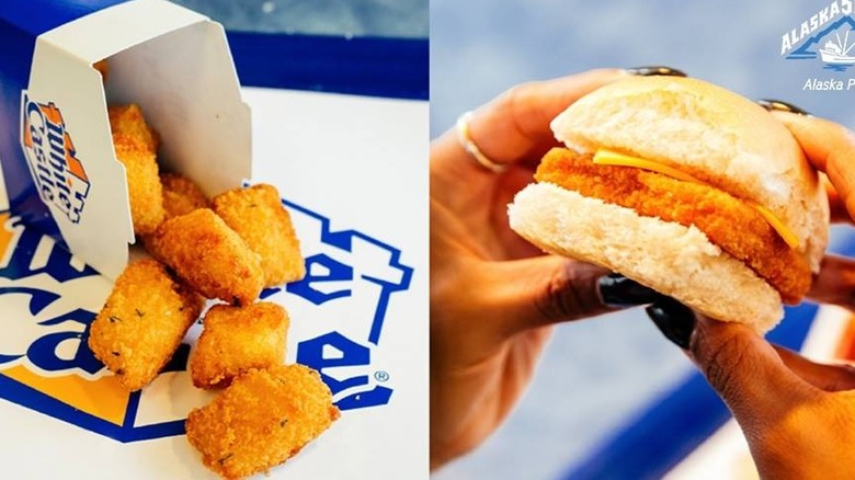 white castle fish slider