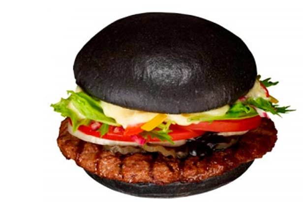 Premium Kuro Burger at Burger King (Japan) 