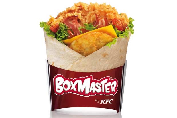 Salsa Boxmaster Wrap at Kentucky Fried Chicken (Taiwan)