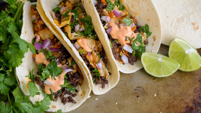 Korean tacos