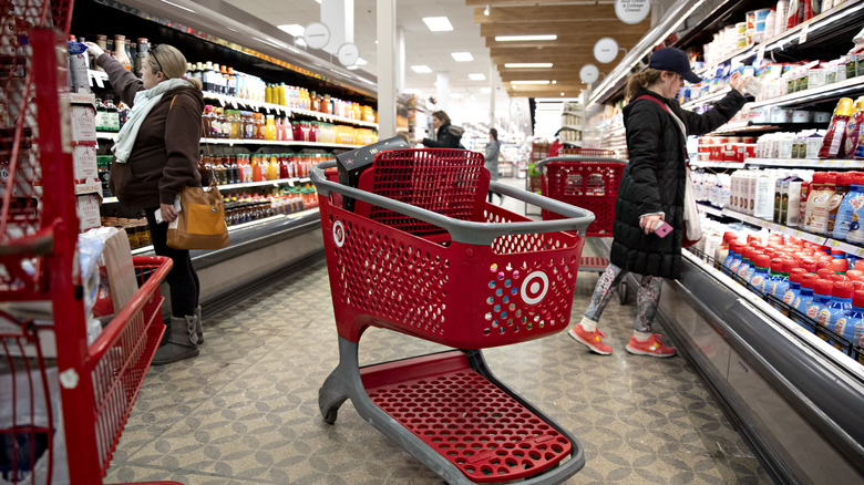 Target freezer aisle