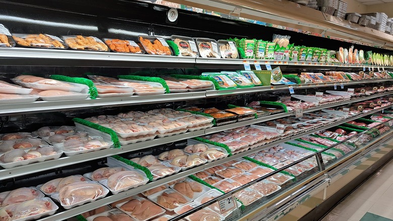 Harvest Market meat selection