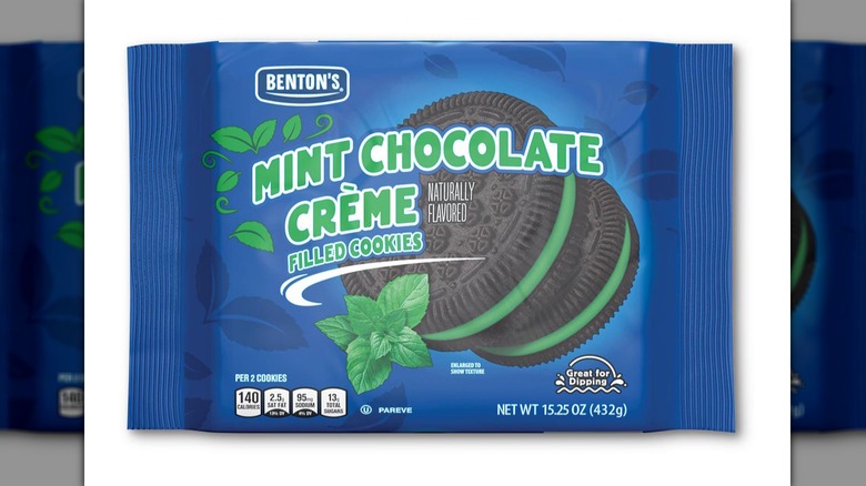 Benton's Mint Chocolate Sandwich Cremes